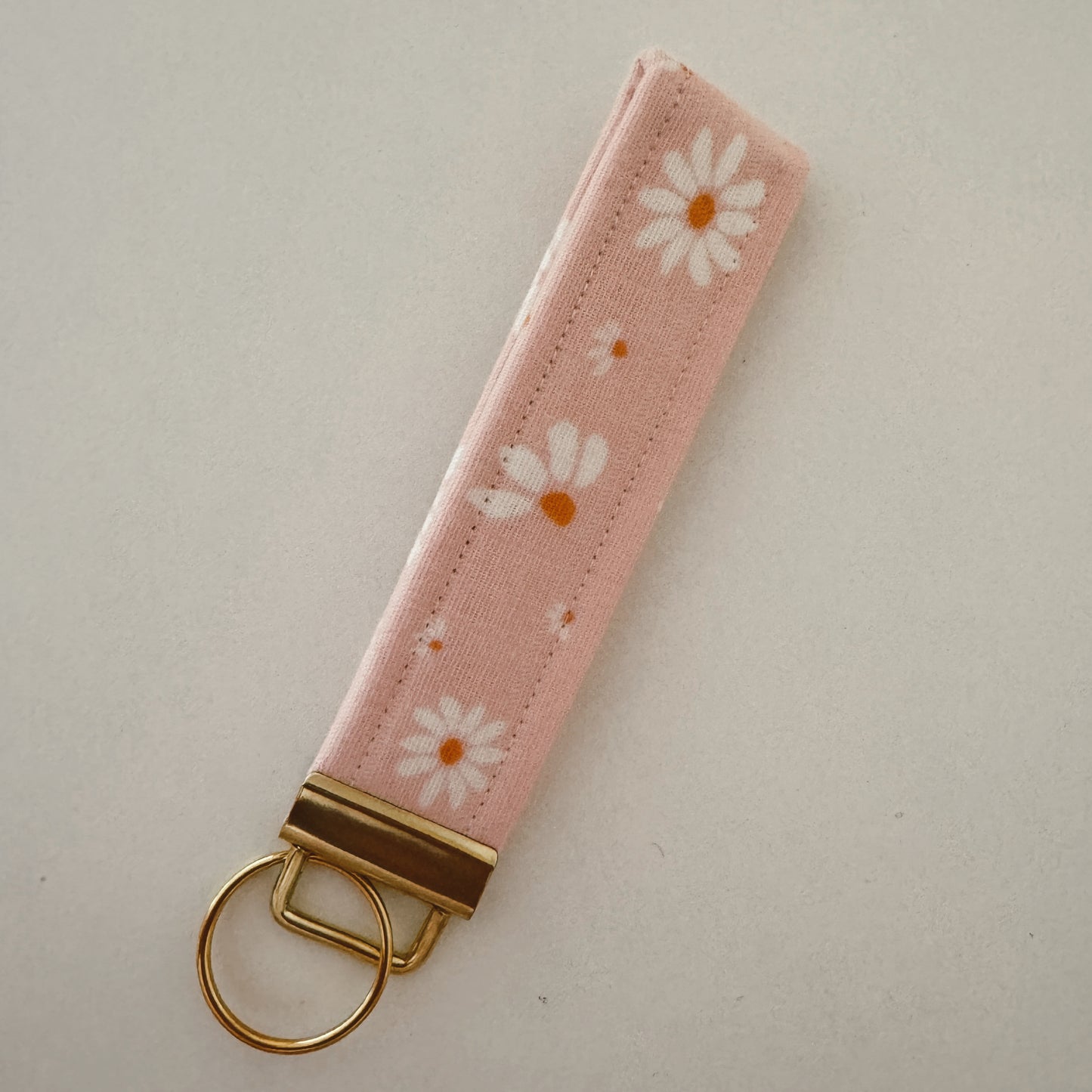 key fob - summertime double-stitched